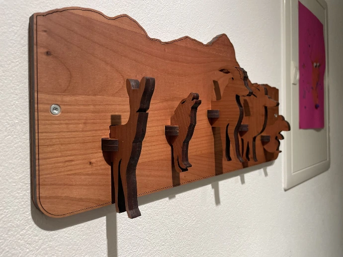 Porte-manteau sylvestre