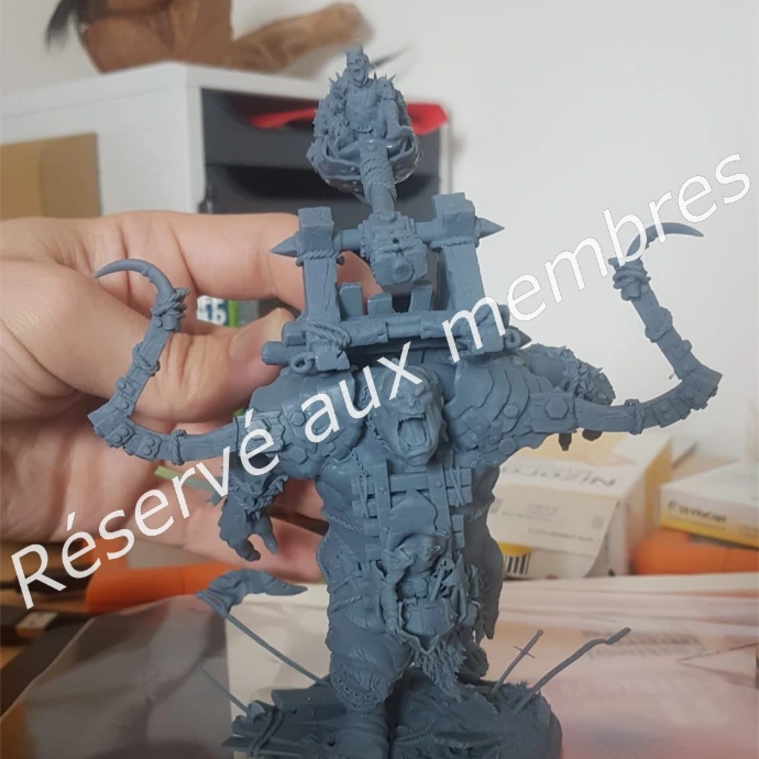Impression 3D résine | par ml de résine (ECO ou ABS-like)